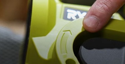 RYOBI Belt Sander Arrow Direction
